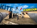 Kite vs parkour  indian parkour   flyingmeenaboi