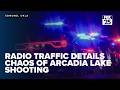 Radio traffic details chaotic scene of mass shooting at Arcadia Lake Sunday night