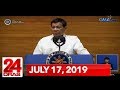 24 Oras Express: July 17, 2019 [HD]