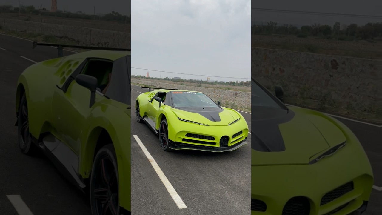 [ Bugatti centodieci in 🇮🇳 🚀]  