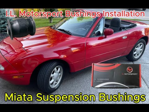Upgrading Miata Suspension Bushings - Part III - full install - YouTube