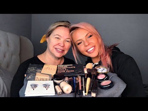 ASMR | DOING MY MOM’S MAKEUP