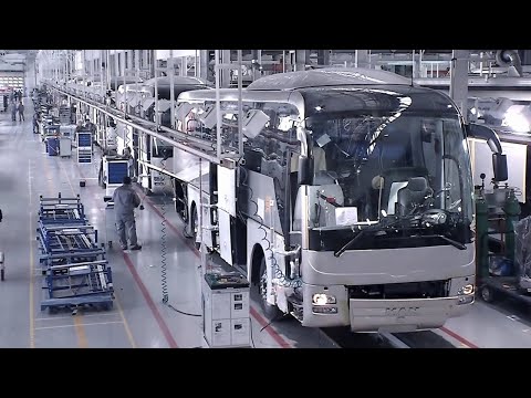 Так собирают автобусы MAN и MERCEDES BENZ SETRA