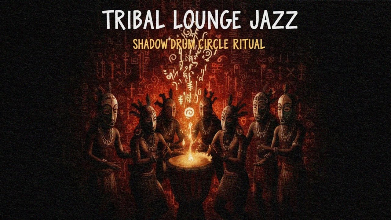 Tribal Lounge Jazz – Sacred Grooves | Night Ritual Jazz for Deep Relaxation & Focus (3 Hours)