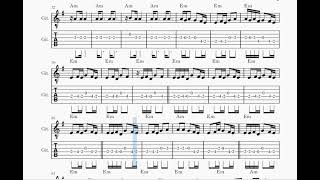 Dere Boyu Kavaklar - Bariş Manço - Gitar Nota Tab Akor