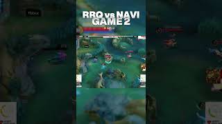 RRQ vs NAVI GAME 2#rrq #navi #mobilelegends #mlbb #mpltricks #mpl #mplid #esports #topglobalml #fy