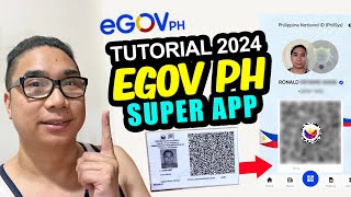 EGOV PH Super App Tutorial Registration 2024 | eGov Ph National ID 2024 screenshot 5