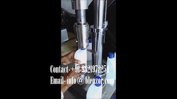 Semi-Automatic Jerry Can Cap Sealing Machine