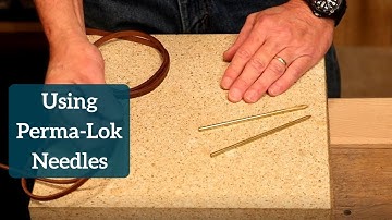 The Leather Element: Using Perma-Lok Needles