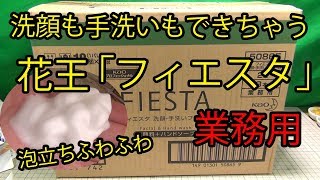 ホテルで気に入った業務用洗顔フォーム「フィエスタ(FIESTA)」を買ってみた