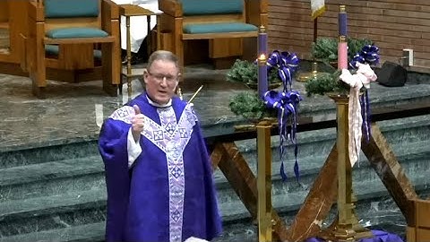 Sunday Mass, November 28, 2021 First Sunday of Advent