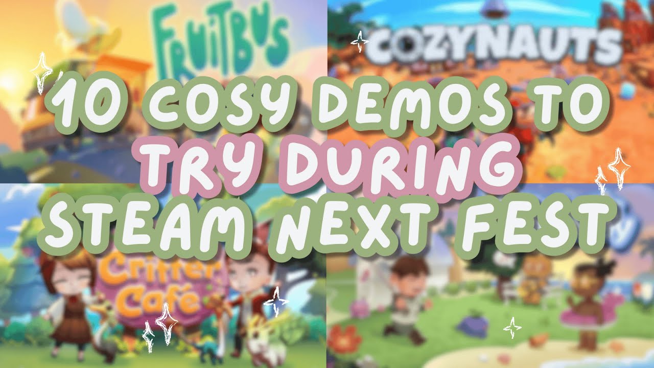 10 COSY DEMOS YOU NEED TO CHECK OUT ☕🎧 // Steam Next Fest October 2024 ...