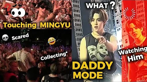 Scared Mingyu after seeing Scoups Hyung, Crowd dragged mingyu (Scoups BEST Leader Moment)