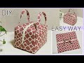 失敗しないボックスバッグ作り方, How To Make Box Bag That Won’t Fail, Easy Sewing Tutorials, diy