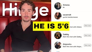 Celebrity How I mastered Hinge even though I'm short Profile