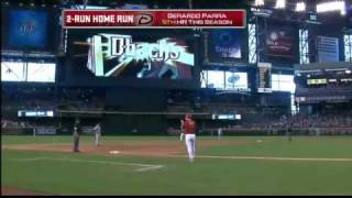2009/07/26 Parra's two-run homer