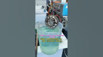 Hanging bright nickel plating process, good positioning in low current area