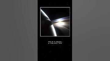 Rings Around Planets Are NOT Permanent! #space #shorts #nasa #trivia #universe #fyp