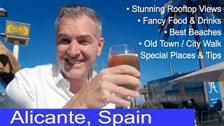 ALICANTE Spain VLOG : GREAT VIEWS, FANCY FOOD & DRINKS | Jonny Wanders