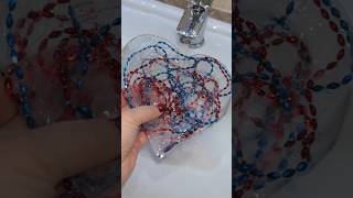Plate with beads 😲 #AtmosferaIce #Ice #plate #Tableware #diy #creative #art #handmade