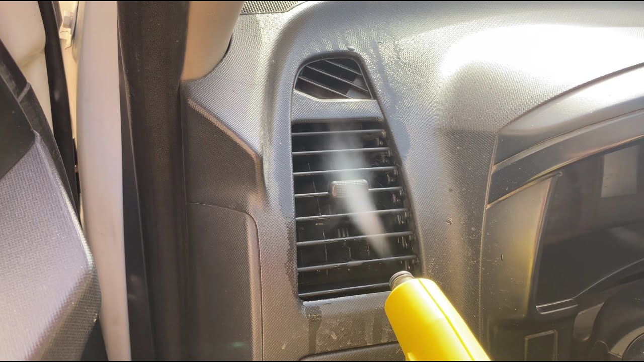 How To Clean Car jammed AC Duct Grill YouTube
