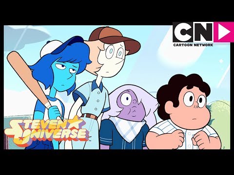 Steven Universe | Steven And The Rubies Play Baseball | Hit The Diamond | Cartoon Network