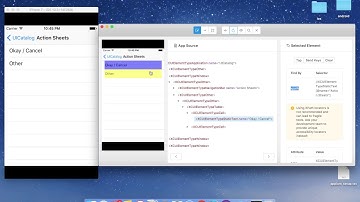 Appium Python Tutorial - Find Locators of iOS App using Appium Inspector