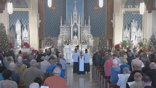 Solemnity of Mary, the Holy Mother of God.  The Octave Day of the Nativity of the Lord