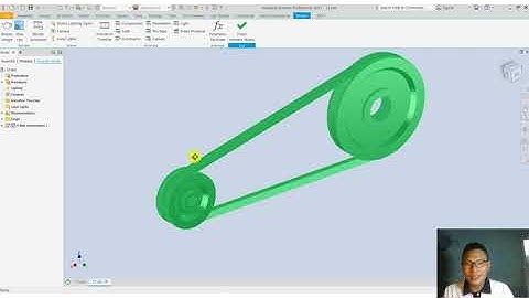 Cách Mô Phỏng Chuyển Động Bộ Truyền Đai, Xích || Inventor