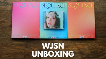 우주소녀 WJSN Sequence Album Unboxing (All Versions) | Ktown4u
