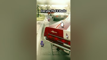 "Only 1% Eyes Can Find 8 Ducks👀🦆 #find #funshorts #brainchallenge #funny #hidden #memes#duck #puzzle