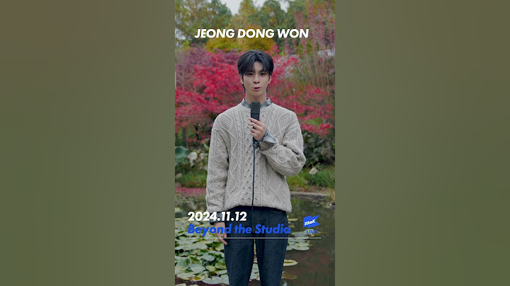 정동원이 원더케이 야외녹음실에! | 정동원 | JEONG DONG WON | Beyond the Studio [1theK Preview] #shorts