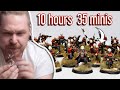 Retro Warhammer 40k Miniature Speed Painting Challenge Vs @Zorpazorp