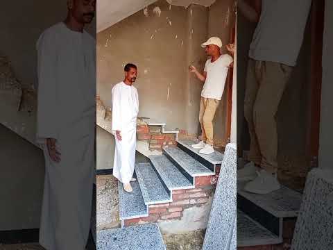 تركيب سلم جرانيت نيو حلايب وقائم أسود اسواني ساده رخام تركيب تشطيبات تشطيبات وديكورات اكسبلور