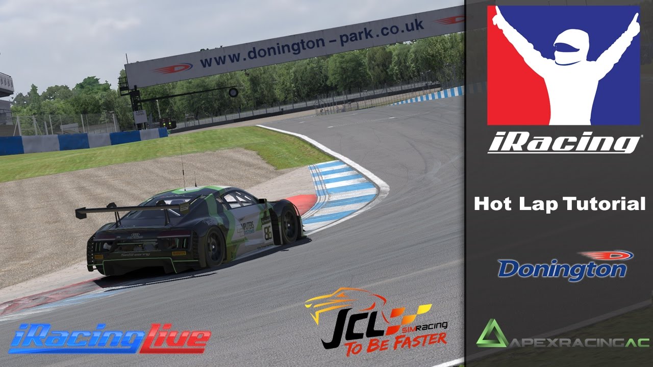 Apex Racing Academy - Basic Hot Lap Tutorial - Donington - Audi R8 LMS ...