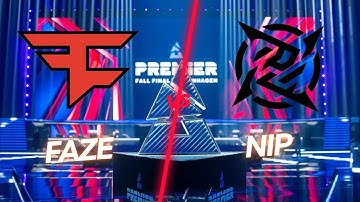 FaZe vs NIP  HIGHLIGHTS  NIP New Roster | BLAST Premier Fall Final 2023