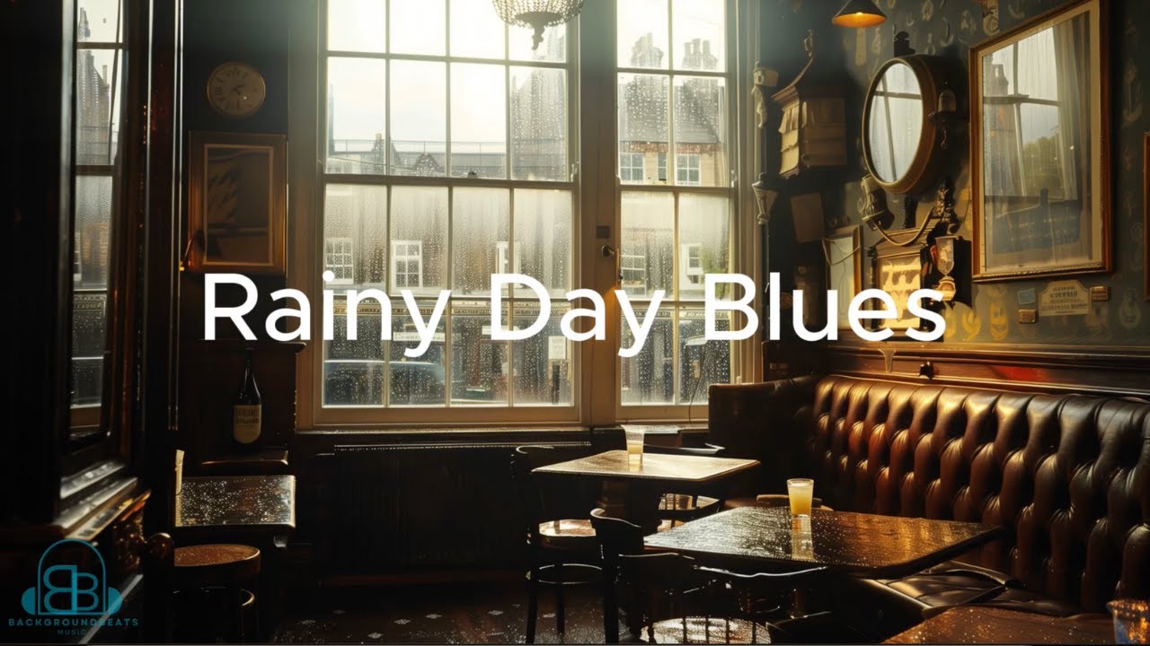Rainy Day Blues, Relaxing Blues Background Music