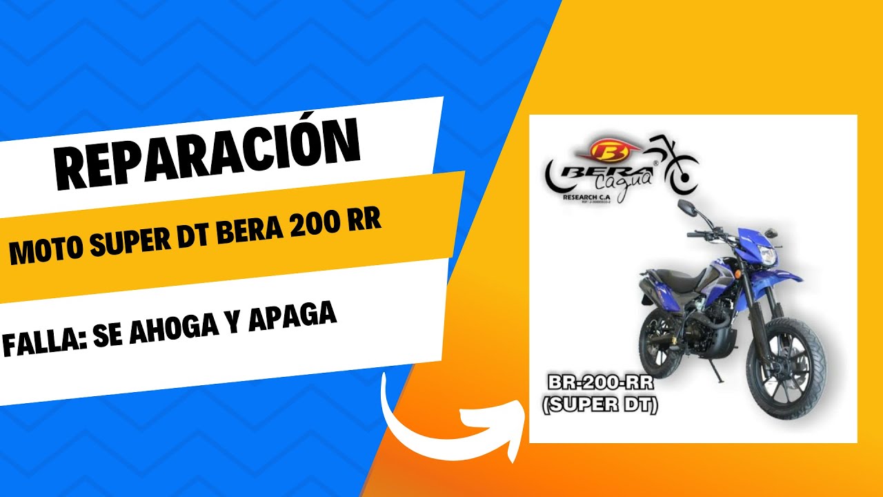 Restauración de Moto Super Dt Bera 200 rr Parte 1 