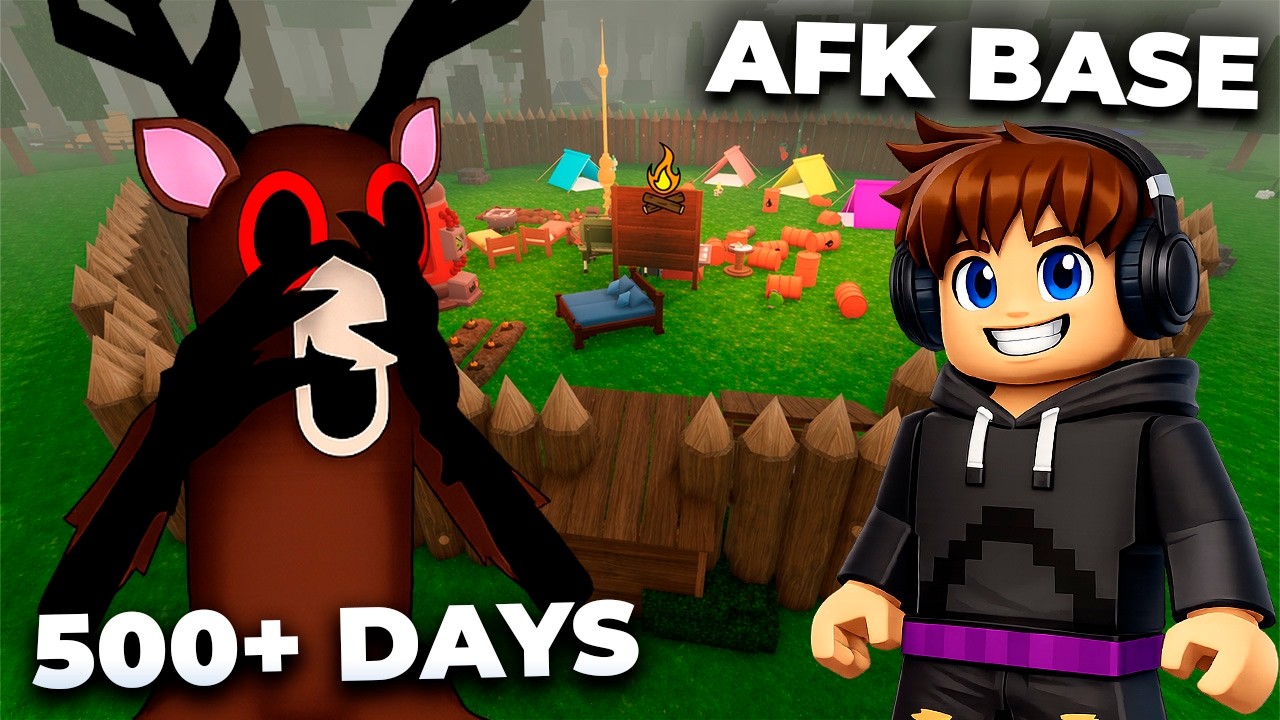 THE BEST AFK BASE FOR IMMORTALITY IN 99 NIGHTS IN THE FOREST! - YouTube