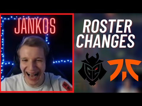 G2 Roster Changes? | FNATIC Roster Changes Rumours | G2 Jankos Stream Highlights