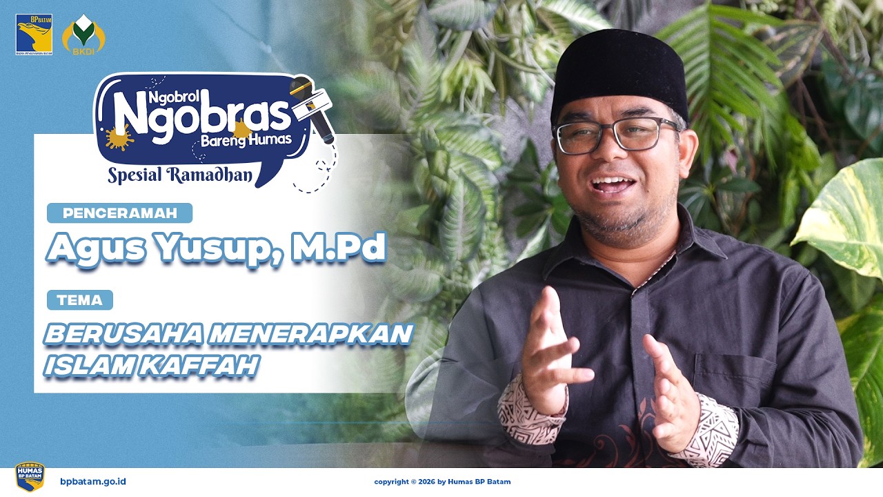 Berusaha menerapkan Islam kaffah