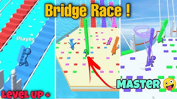 Bridge Race - New Level Gameplay Android,iOS (Level 1-3 )