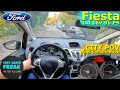 2010 Ford Fiesta 1.4 16V 96 PS CITY POV DRIVE with Fuel Consumption