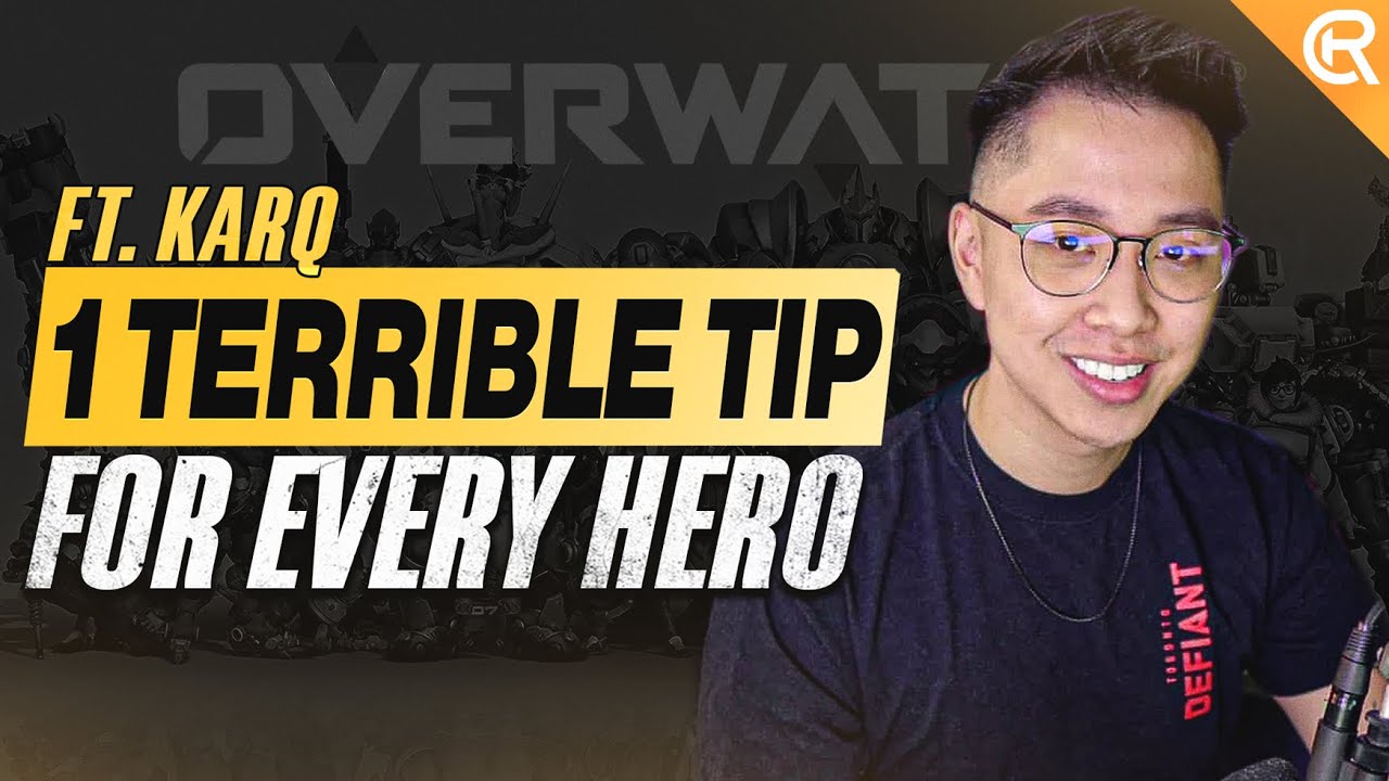 1 TERRIBLE OW TIP FOR EVERY HERO | ft. KARQ, LEVELUPLIFTING & MORE