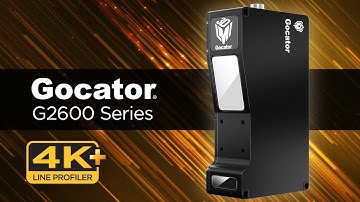 Gocator 2600 Series - Smart 4K Laser Line Profilers