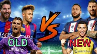 RM Ronaldo - FCB Messi - FCB Neymar ? Al Nassr Ronaldo - PSG Messi - PSG Neymar