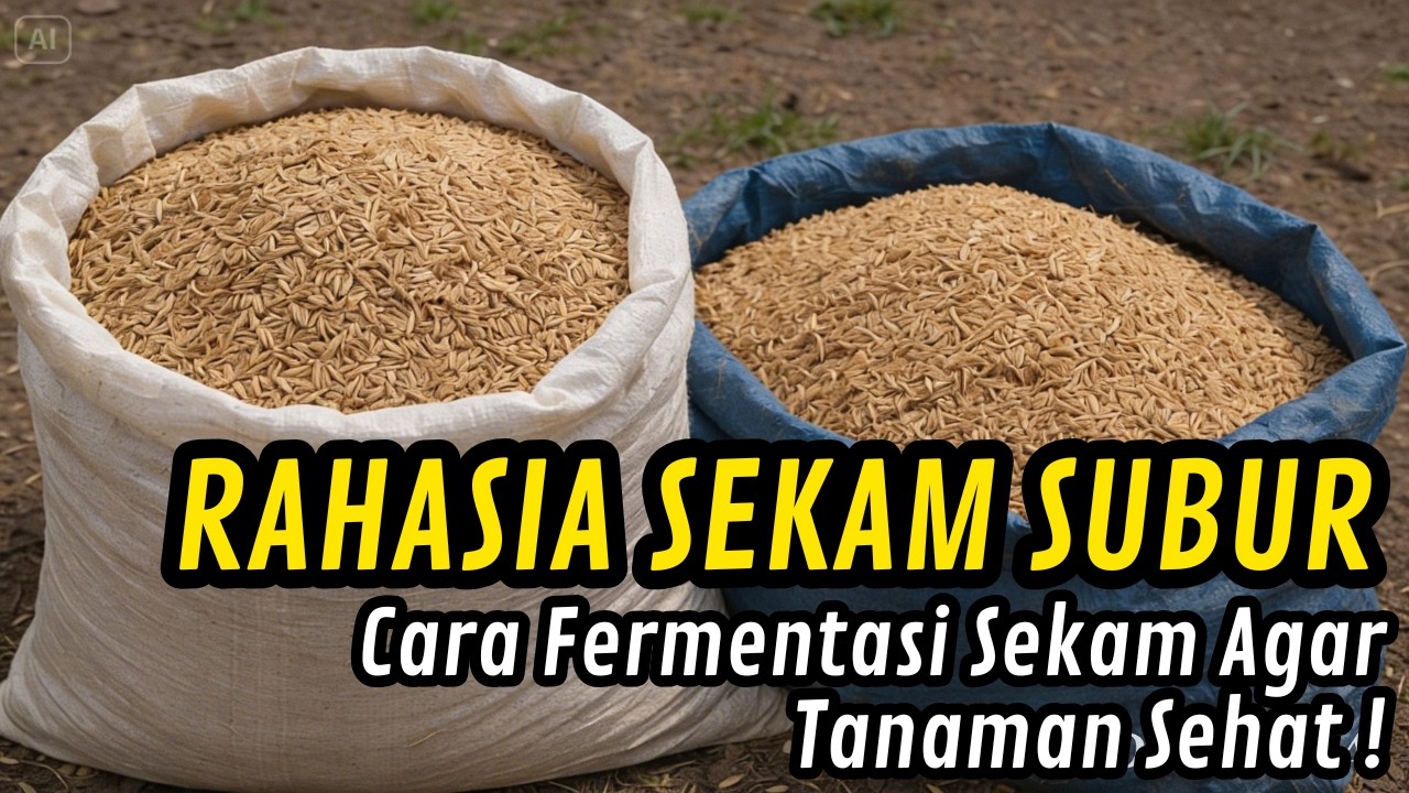 Jangan Pakai Sekam Mentah! Ini Kesalahan Fatal yang Bikin Tanaman Kerdil!