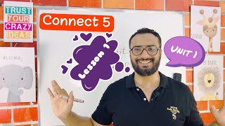 كونكت 5 | الوحدة الأولى الدرس الأول | منهج Connect للصف الخامس |Unit 1 lesson 1  Food and drinks 🥤