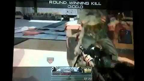 360 Tactical insertion no scope trick shot mw2