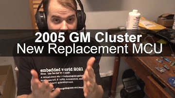 2005 GM Instrument Cluster MCU Replacement With Off-The-Shelf Parts.